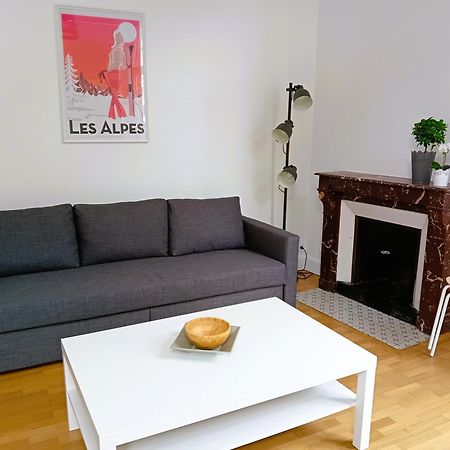 102 - Appart Renove Avec Grand Salon Et 1 Chambre - Tram Et Clinique Mutualiste A 1 Min Гренобль Екстер'єр фото