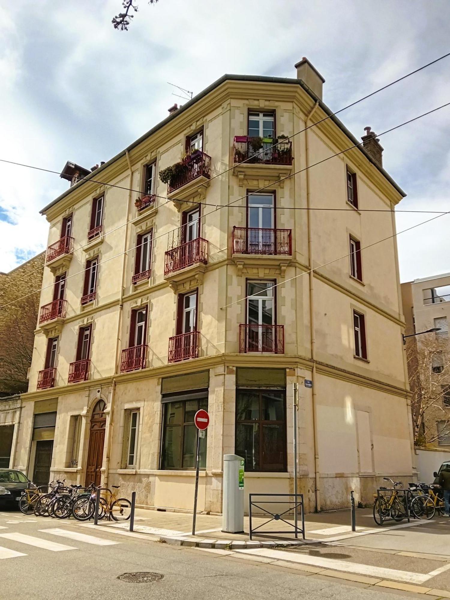 102 - Appart Renove Avec Grand Salon Et 1 Chambre - Tram Et Clinique Mutualiste A 1 Min Гренобль Екстер'єр фото
